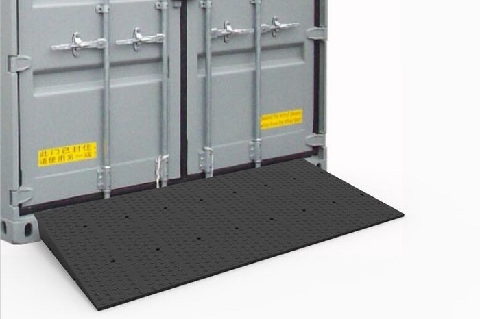 Rubber Container Ramp