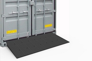 container rubber ramp
